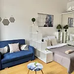 아파트 Panorama Balcony Danube River Great Market Hall 부다페스트