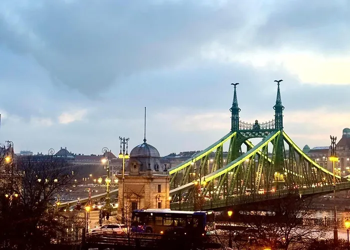 Апартаменты Panorama Balcony Danube River Great Market Hall
